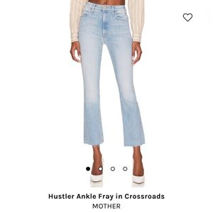 Mother Hustler Ankle Fray in Crossroads